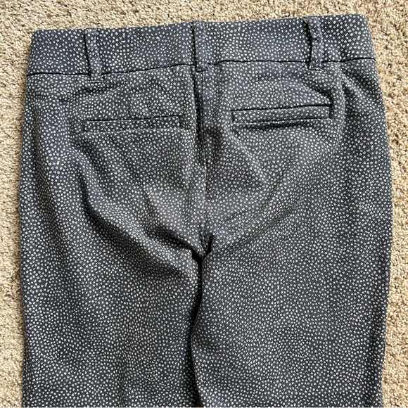 Blue Speckled LOFT Dress Pants Ankle Fit Size 0 Petite - Picture 3 of 7